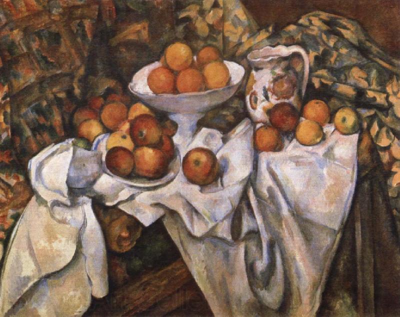 Paul Cezanne Still life with Apples and Oranges Norge oil painting art